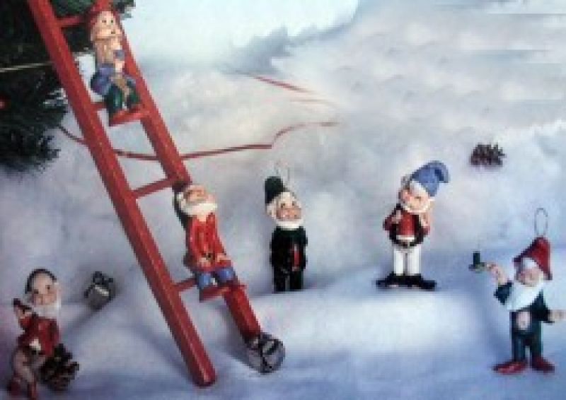 Christmas Elves (set of 6)
