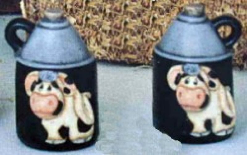 Cow Spice Jars (set of 2)