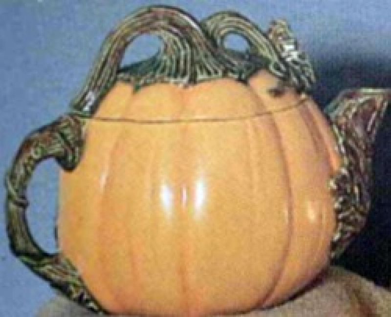 Pumpkin Teapot With Lid