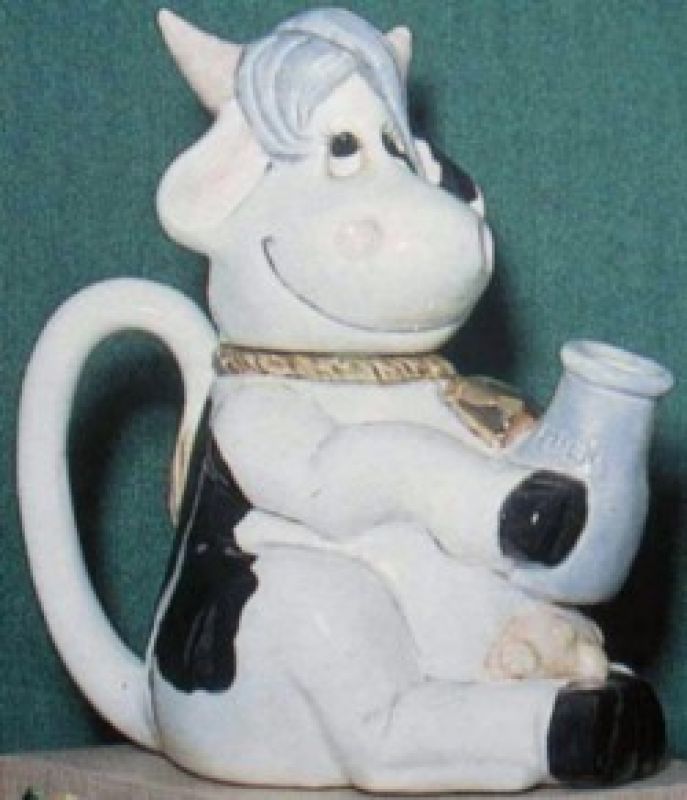 Cartoon Cow Teapot