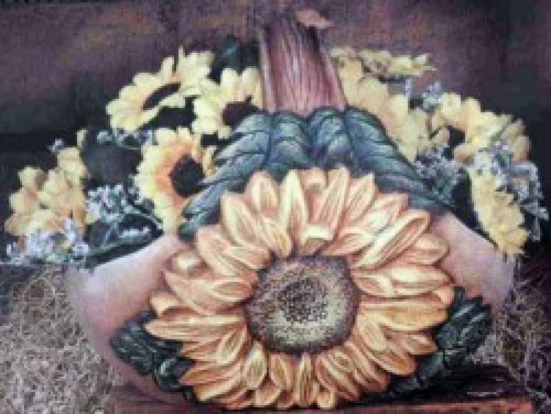 Sunflower Basket