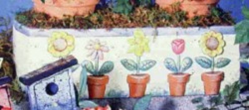 Planter With Flower Pot D