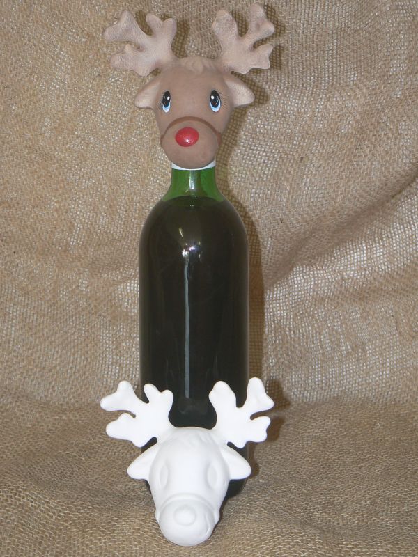 Reindeer Head for Bottle