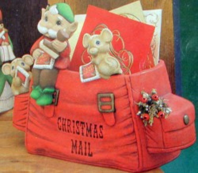 Christmas Mail Bag With Attach