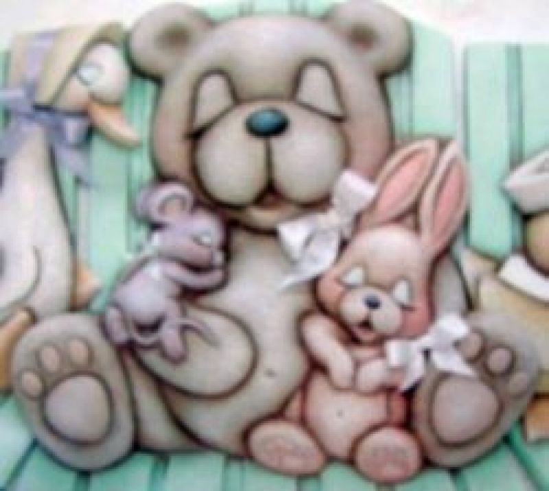 Sleeping Animal Plaque Centre