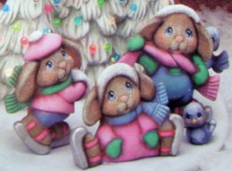 Skating Bunnies Each