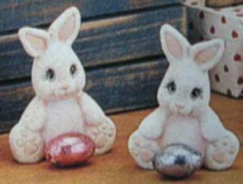 Tiny Egg Belly Bunnies Each