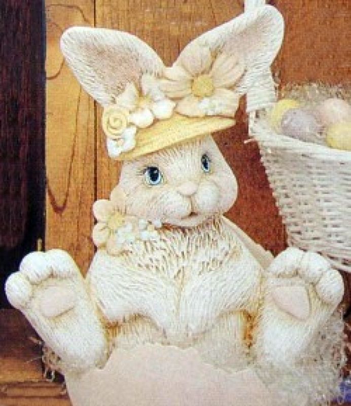 Bunny With Flowers only