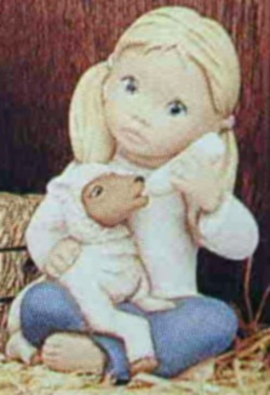 Girl With Lamb