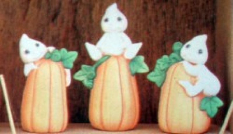 Ghost Climbing Pumpkin (set of 3)