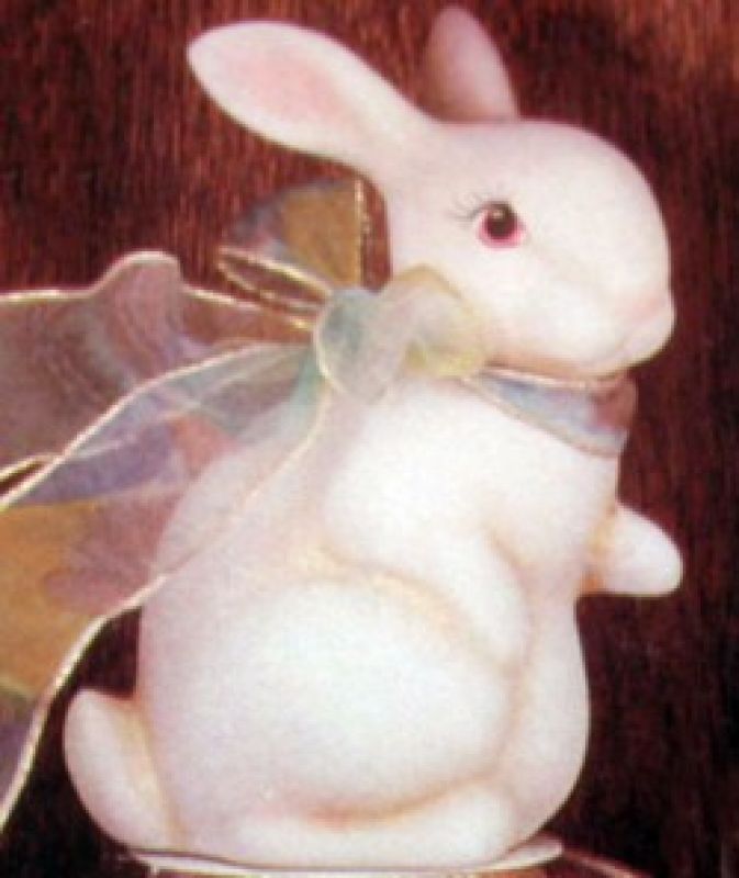 Plain Bunny Sitting Up