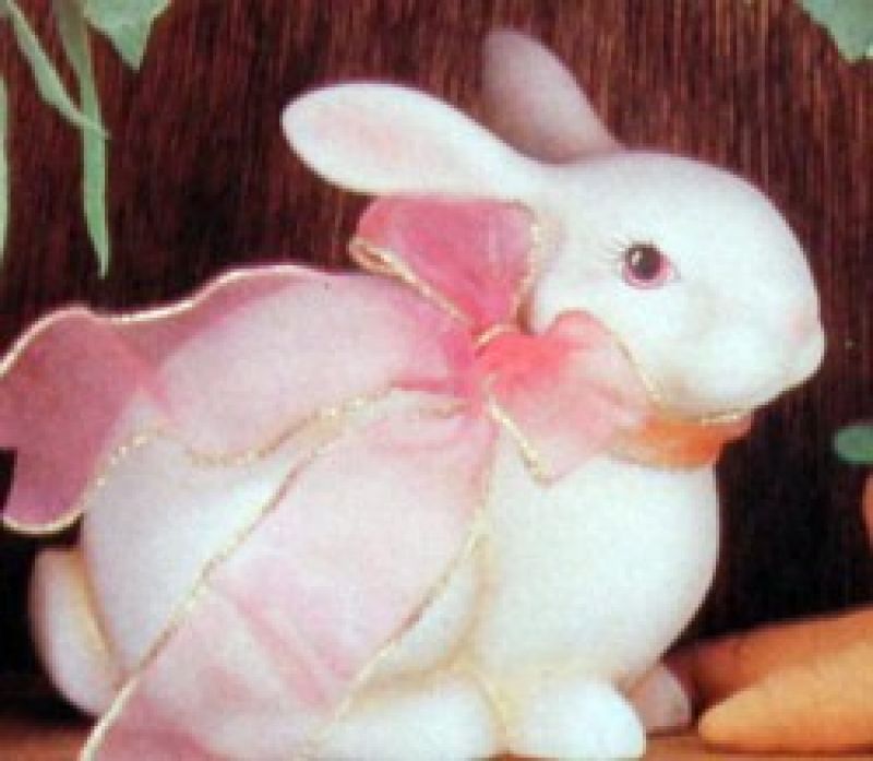 Plain Bunny Sitting Down