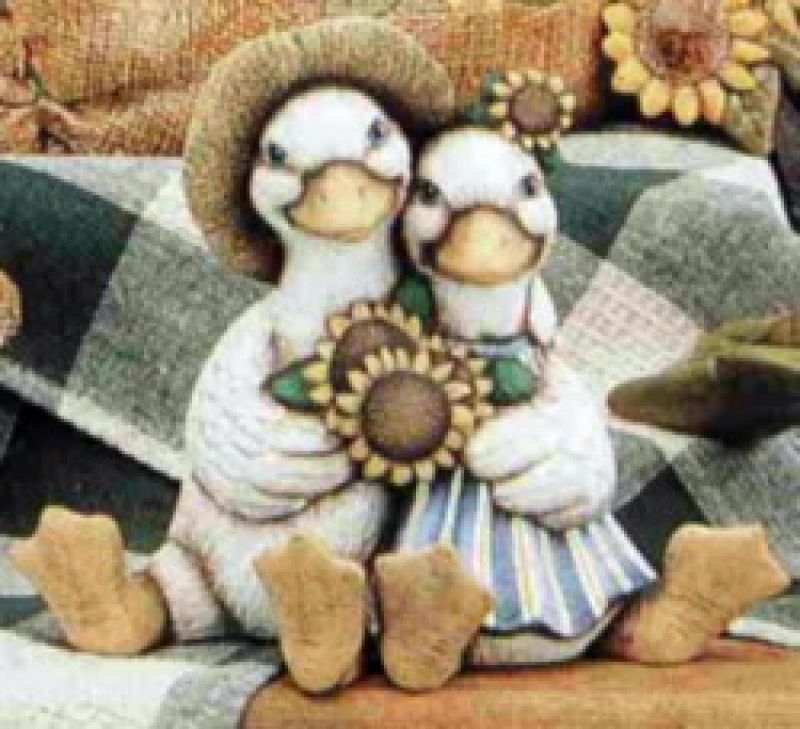 Cuddle Duck W/Sunflower