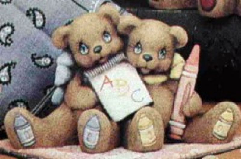 Sept Crayon Cuddle Bear