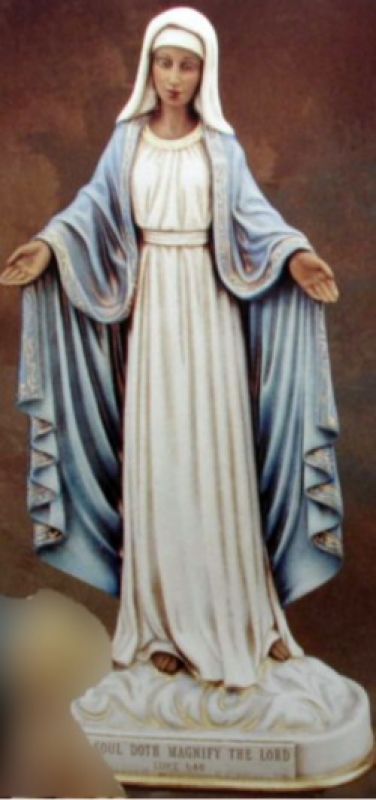 Madonna with open hands