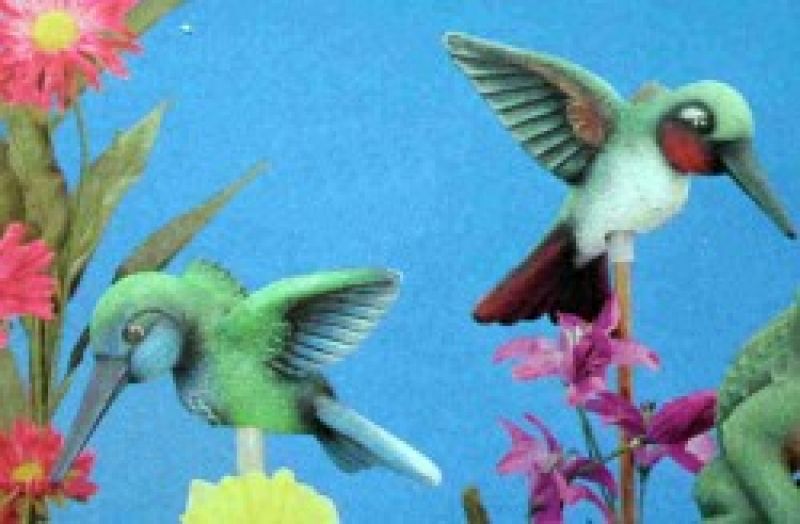 Humming Birds (set of 2)