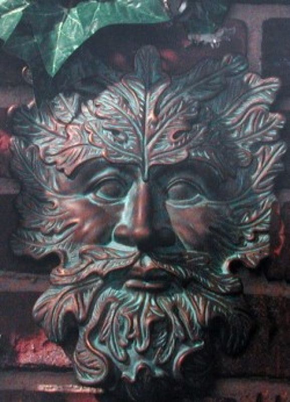 Earth Face Plaque