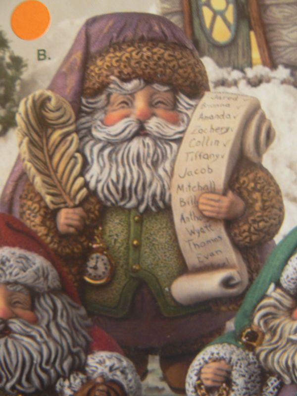List Maker Santa