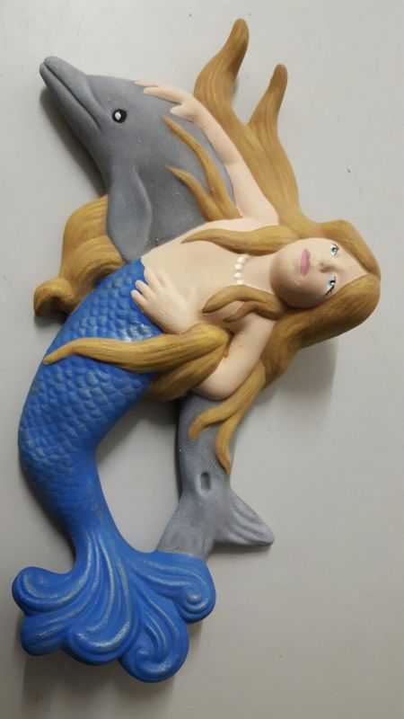 Mermaid with Dolphin