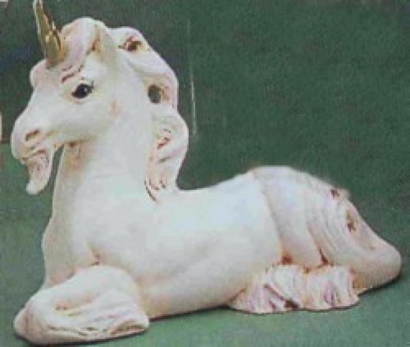 Sitting Unicorn 6