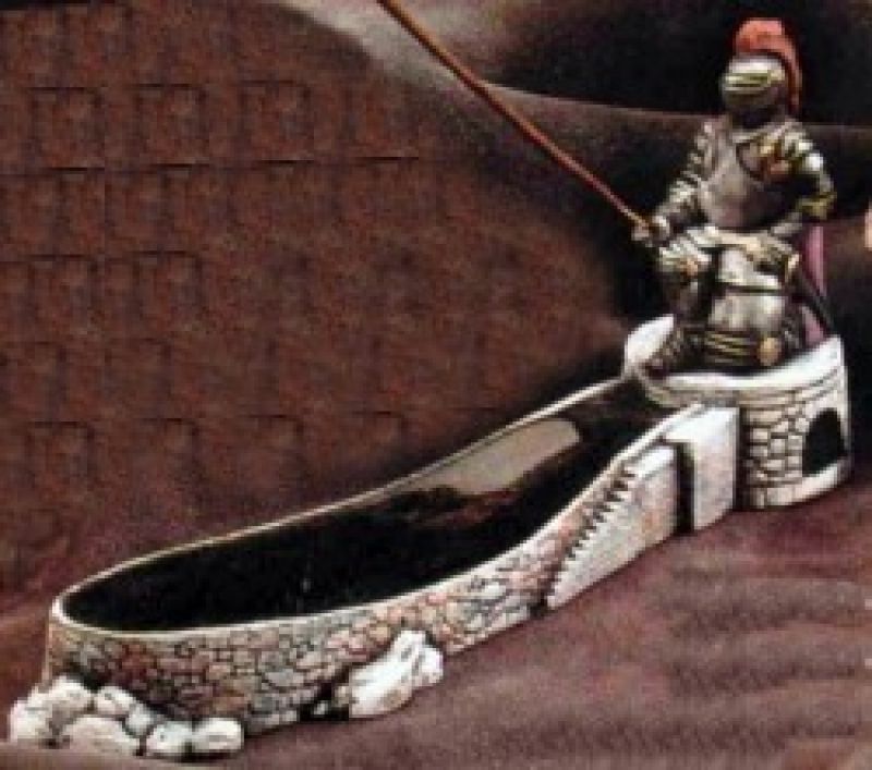 Incense Base With Knight
