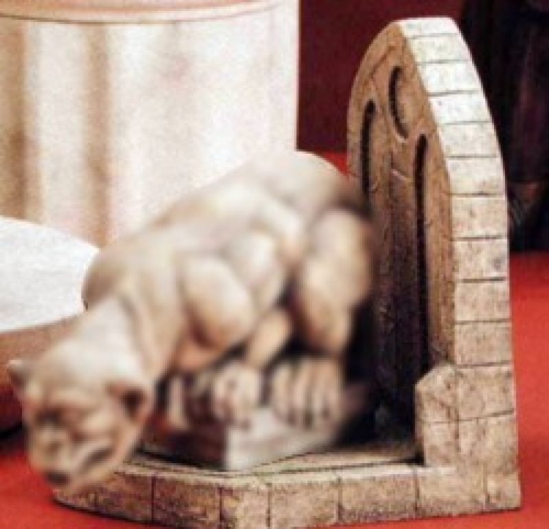Bookend/Wall Sconce (Gargoyle not included)