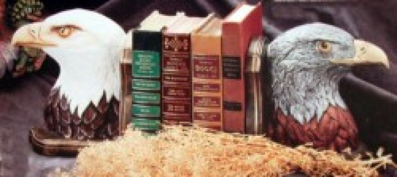 Eagle Bust Bookend - each