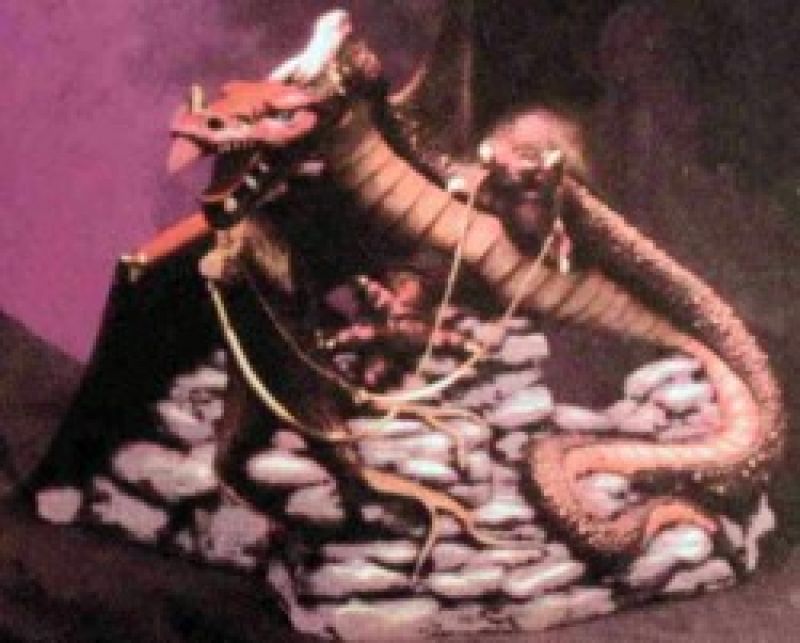 Captured Dragon