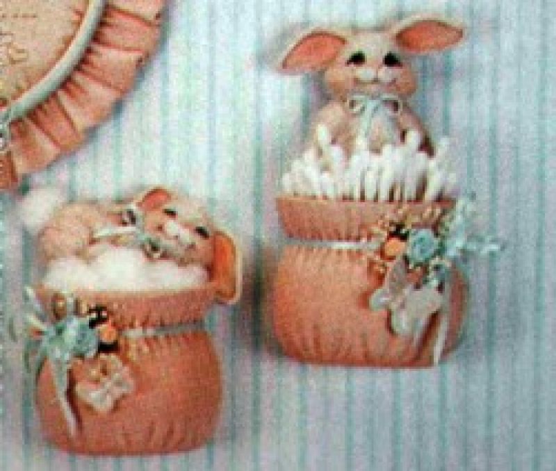 Bunny Wall Pockets (set of 2)