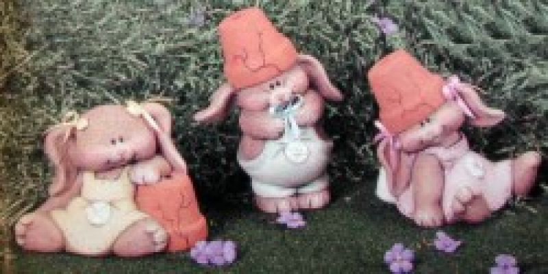 Crackpot Bunny Girls (Set of 3)