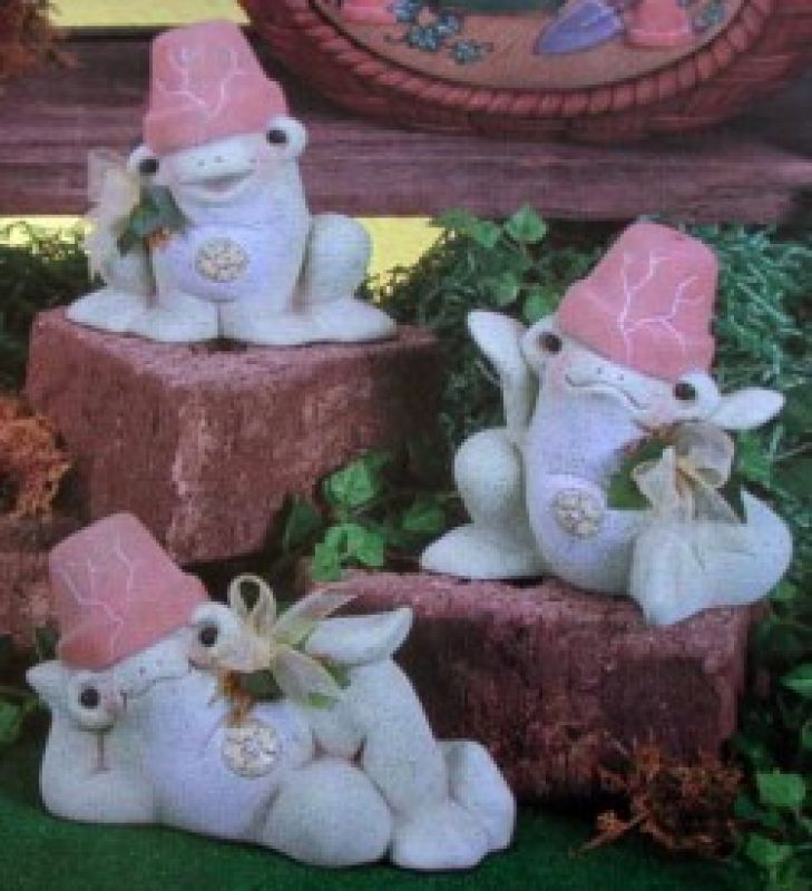 Crackpot Frogs (Set of 3)