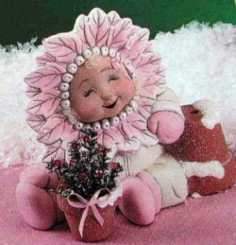 Poinsettia Sweet Tot Sitting