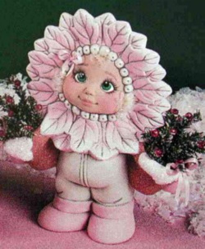 Poinsettia Sweet Tot Standing