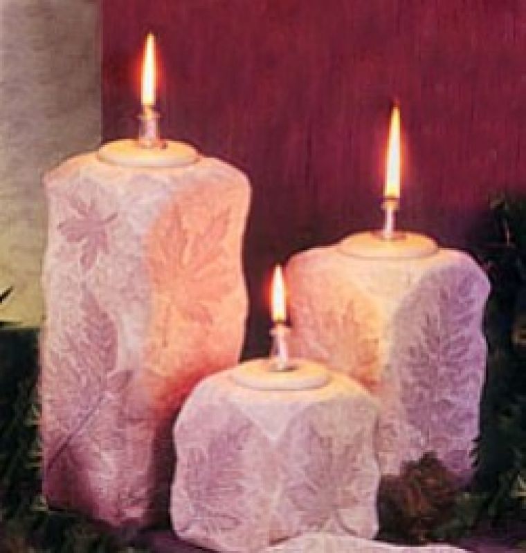Woodland Candle/Woven Motive  Large only