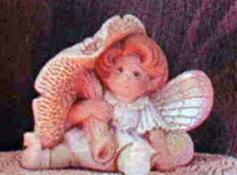 Dew Drop Fairy W/Mushroom