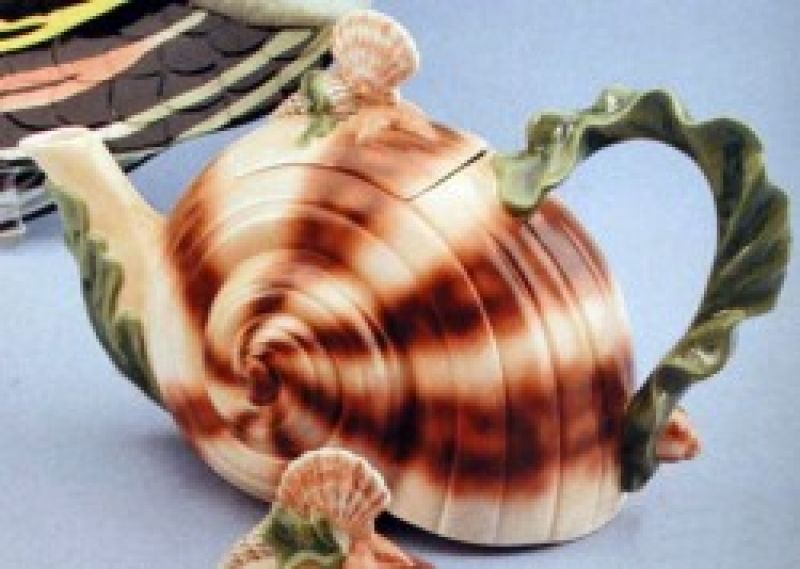 Seashell Teapot