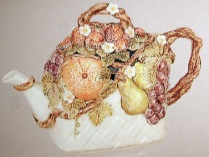 Fruit Lattice Teapot