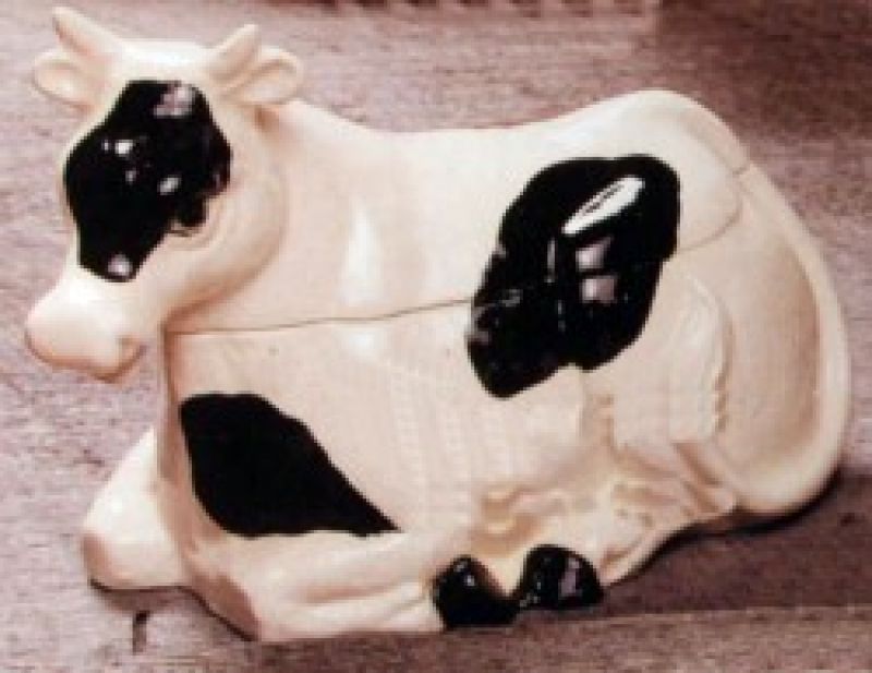 Cow Sugar Bowl