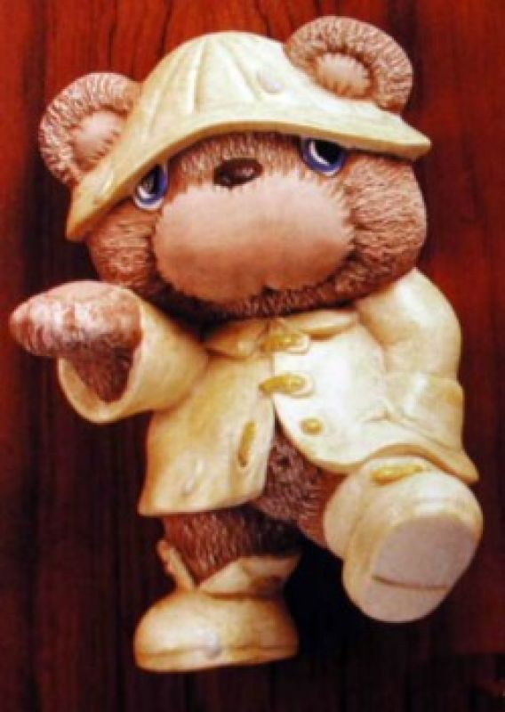 Teddy Bear In Raincoat