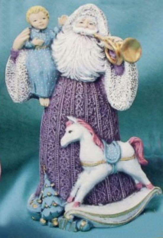 Renaissance Santa With Child Small