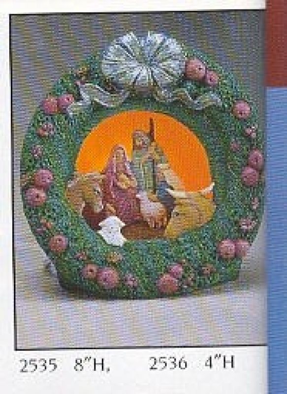 Nativity Wreath Light