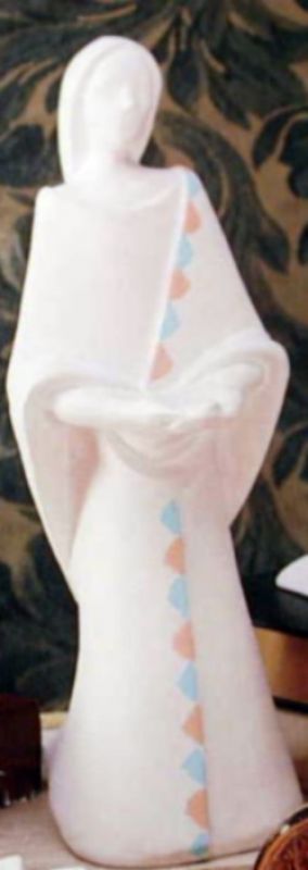 Serene Figurine Kneeling