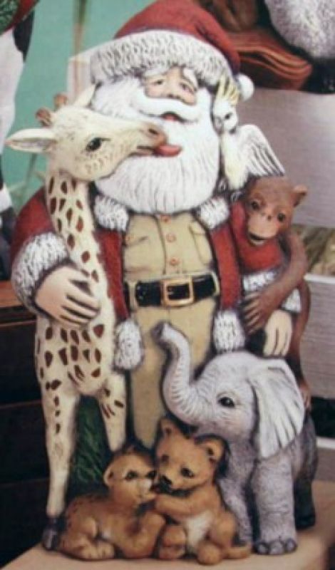 African Wildlife Santa