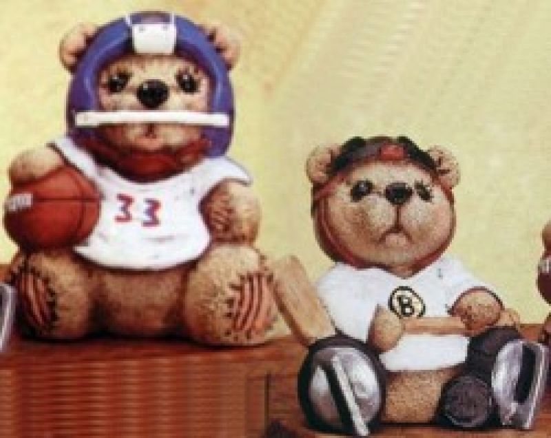 American Football Bear Only