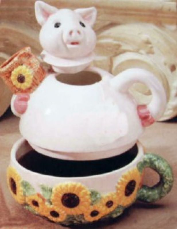 Pig Tea For One