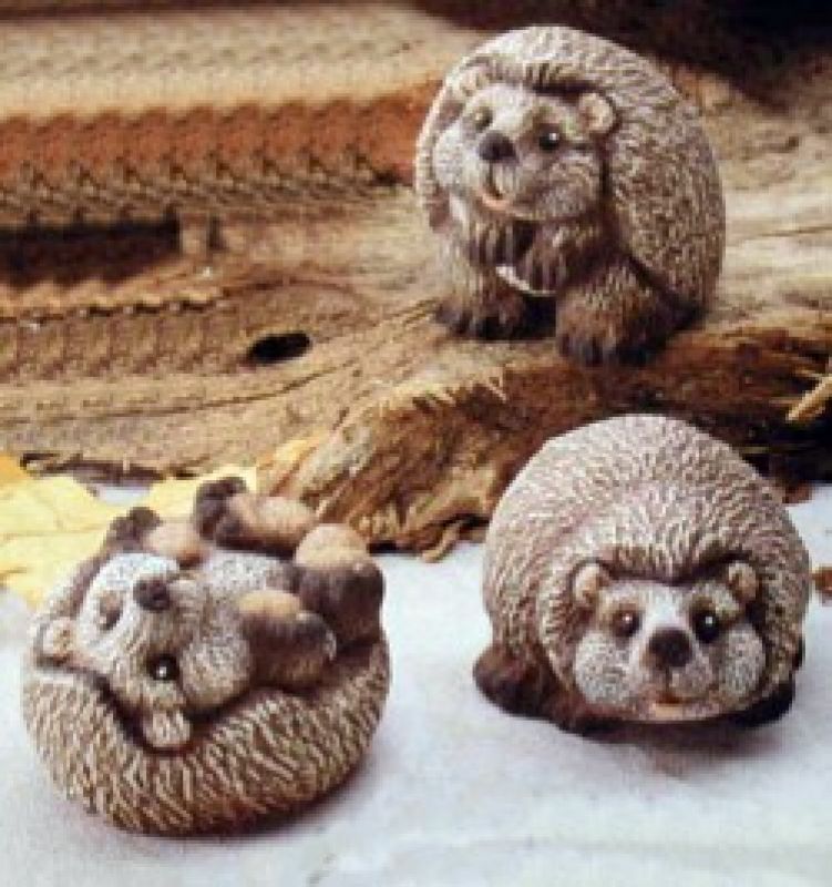 Hedgehogs Collectables (set of 3)