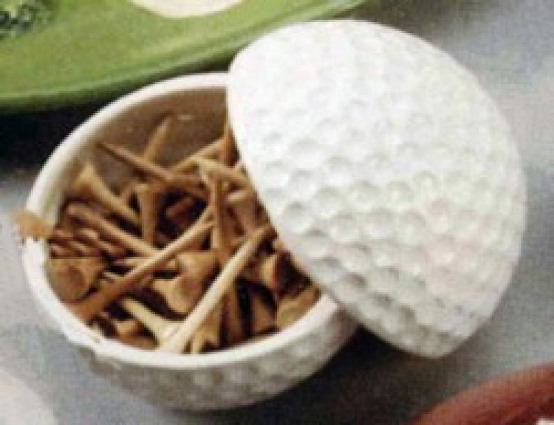 Golf Ball Dip Bowl/Trinket Box