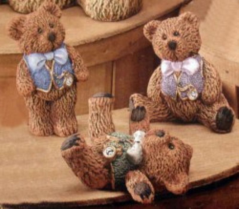 Knappy Bears (set of 3)