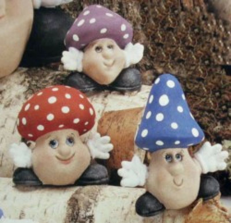 Mushrooms Collectable (set of 3)
