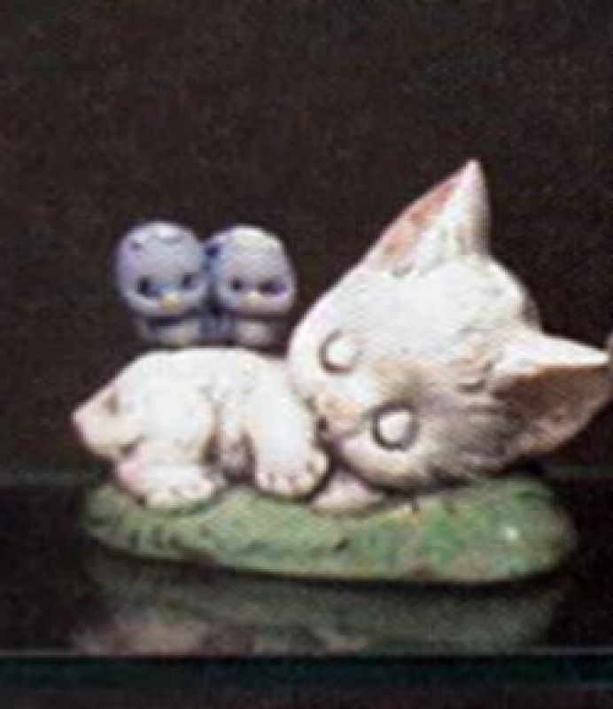Cat With Birds '